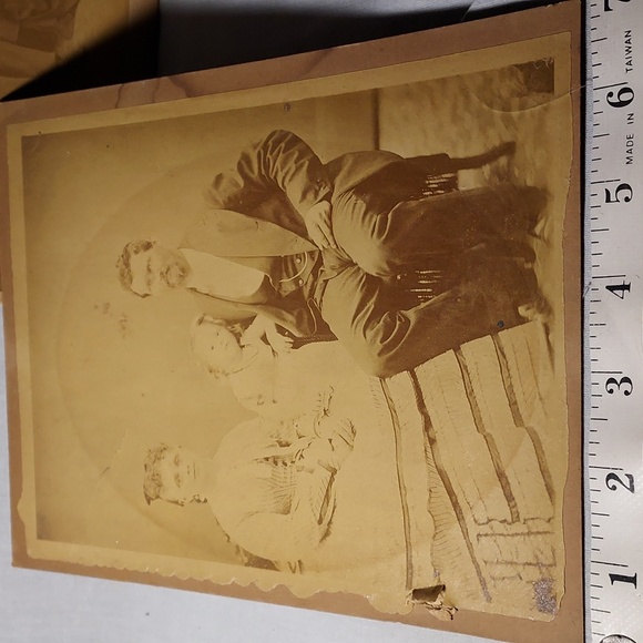 Antique Family Style Photo Cabinet Card Photos - Picture 2 of 7